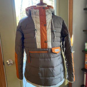 EUC COLUMBIA ANORAK/PULLOVER JACKET WITH OMNI HEAT M